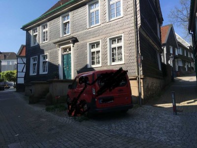 Gartenwohnung mit 3 Zimmern Hochparterre und Garage im Zentrum von Lennep