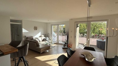 Exklusive, hochwertige 4-Zimmer-Wohnung mit großem Balkon und EBK im schönsten Mainzer Stadtteil