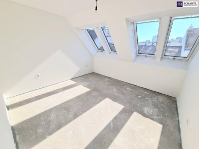 Modernes Wohnen über den Dächern von Favoriten – 5 neue Dachgeschosswohnungen mit großzügigen Terrassen, Klimaanlagen und nachhaltiger Heiztechnik, nahe dem beliebten Sonnwendviertel