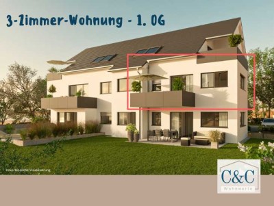 3-Zimmer-Wohnung – Gestalten nach deinen Wünschen!
