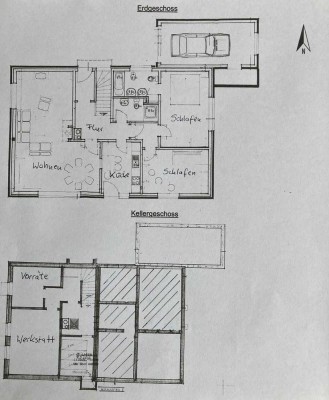 Ruhiger Bungalow mit 3ZKB sowie Gästebad und Keller in Loxstedt