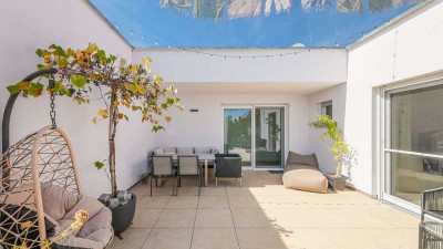 Dachterrassenwohnung in begehrter Lage von Heilsbronn