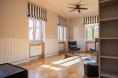 HISTORISCHER CHARME TRIFFT MODERNES FLAIR - Einzigartiger, sanierter Stil-Altbau in FFM-Niederursel