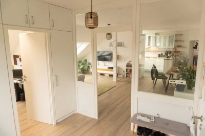 Gemütliche, helle Dachgeschosswohnung
