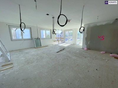 Grün I Urban I Chic: Exklusive 4-Zimmer-Gartenwohnung im Herzen von Schwechat! Nachhaltig, hochwertig und überraschend ruhig!