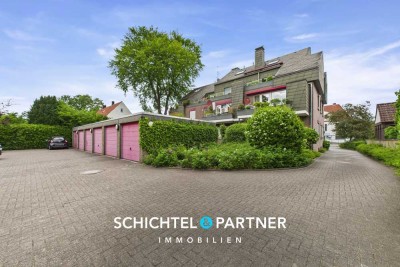 Delmenhorst|Maisonettewohnung im Dachgeschoss mit 3 Balkonen und Garage