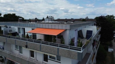 Große Dachterrasse, ruhige Lage, Traumblick