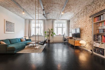 Nahe Soho Haus: Beeindruckendes Loft mit freigelegtem Mauerwerk, Kappendecken in absoluter Top-Lage