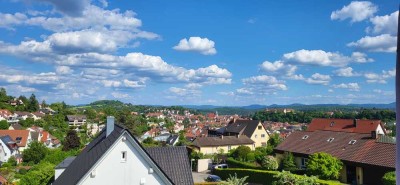 Stilvolle 4-Raum-DG-Wohnung mit luxuriöser Innenausstattung mit Balkon und EBK in Tübingen