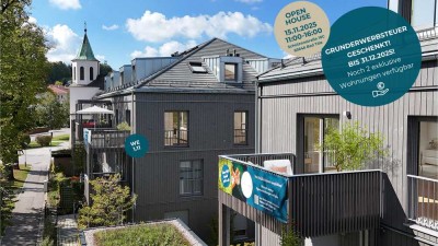 Grunderwerbsteuer geschenkt! Bis 31.12.25! Herrliche 3-Zimmer-Dach-Maisonette mit sonnigem Balkon