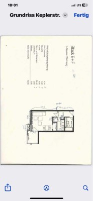 1-Zimmer Wohnung