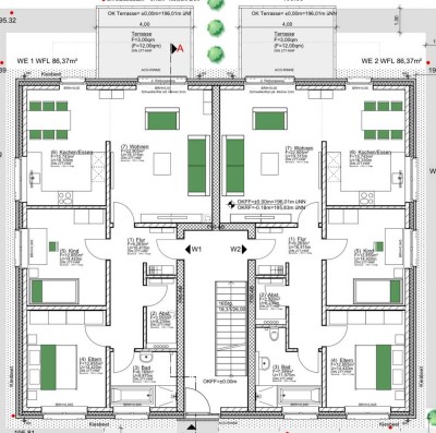 Schöne und neuwertige 3-Zimmer-Erdgeschosswohnung mit geh. Innenausstattung mit EBK in Paderborn