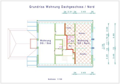 Zentrale 2-Zimmerwohnung in Rheda