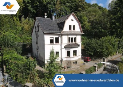 VR IMMO: Dreifamilienhaus mit historischem Charme und großem Potenzial in Hemer zu verkaufen!