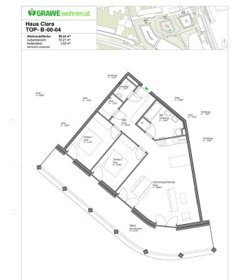 3-Zimmer-Wohnung mit Balkon provisionsfrei verfügbar!