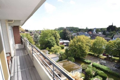 Werne ! Perfektes Wohnvergnügen mit Blick über die Dächer von Werne !