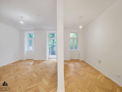 Kernsanierte 4-Zimmer-Gartenwohnung im nagelneuen Projekt 31 LOYAL STREET