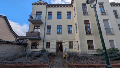 1-Zimmer Wohnung in Schönebeck (Elbe) mit EBK und Gartenmitbenutzung