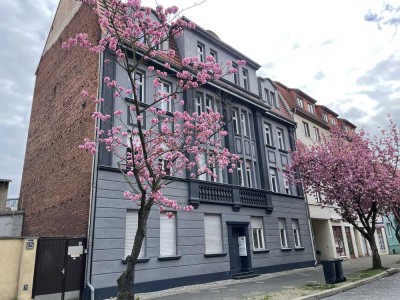 Helle 5-Zimmer-Altbauwohnung im Zentrum von Wittenberge