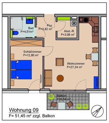 Erstbezug für Senioren im Wohncarée Dortmund-Castroper Straße