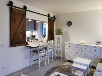 Helle möblierte 2-Zimmer Wohnung in Aachen Burtscheid