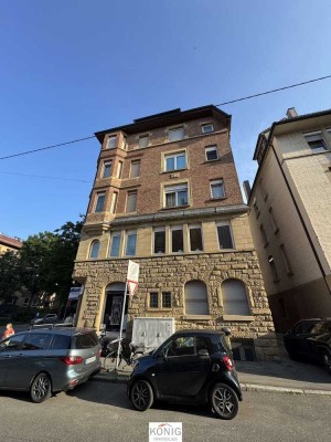 Lichtdurchflutete 3-Zimmer-Wohnung mit Parkett, 2 Kellern und 360°-Rundgang in Stuttgart-Ost