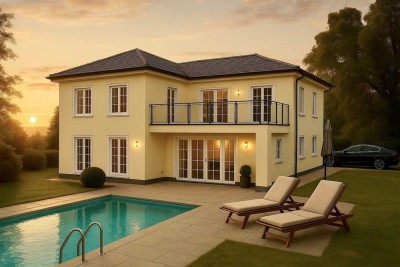 Villa der Extraklasse, aber nachhaltig und energieeffizient