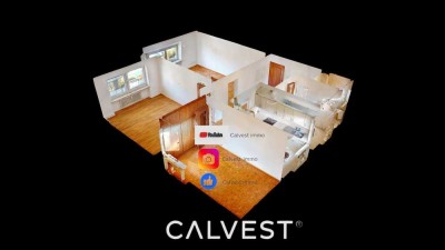 Attraktive, großzügige 3-Zimmer-Wohnung mit Balkon in ruhiger Lage – Wohnen im beliebten Westen!