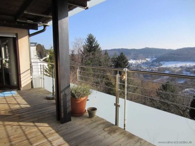 3-Zimmer-EG-Wohnung mit Balkon in Wilhelmsfeld