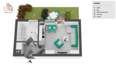 **"Zentrales Wohnen mit Terrasse – Erdgeschosswohnung in Top-Lage von Weiden!"**