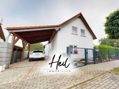 Gepflegtes Einfamilienhaus mit Fußbodenheizung I Einbauküche I Photovoltaik I Carport