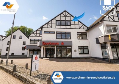 VR IMMO: Dahle. Seltene Gelegenheit: 4-Zimmer-Dachgeschosswohnung mit großer Dachterrasse.