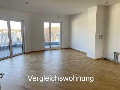 4-Zimmer-Penthouse-Wohnung mit großer Dachterrasse