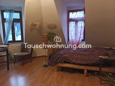 Tauschwohnung: Ruhige 2-Zimmer-Wohnung im Dachgeschoss in Altlindenau