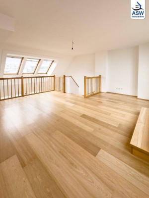 Exklusive 3-Zimmer Maisonettewohnung mit sonniger Terrasse in U-Bahn-Nähe