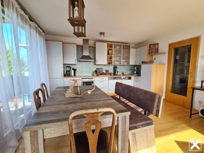 Dachgeschoss, Terrasse und Weitblick