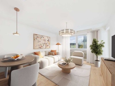 SITULI: Ideal für Paare oder kleine Familien - Sonnige 3-Zimmerwohnung