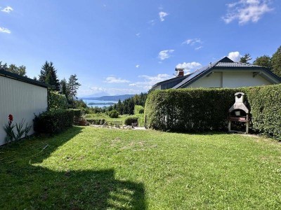 Gartenwohnung mit Blick auf den Wörthersee!