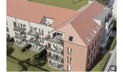 Erstbezug:Alt-Laatzen *Luxus- energieeffiziente 2 -Zimmer EG Wohnung mit Terrasse+Stellplatz