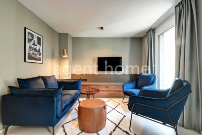 MÖBLIERT-HASENBERG LIVING - 2-Zimmer-Apartment mit  Balkon