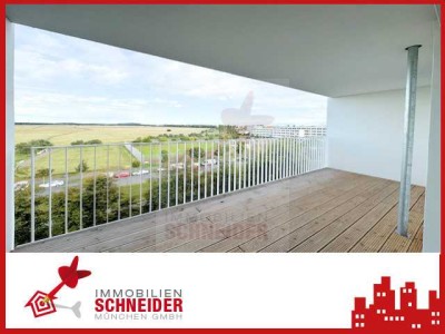 IMMOBILIEN SCHNEIDER - Neubau Erstbezug - traumhaft schöne 3 Zimmer Wohnung mit Balkon und EBK