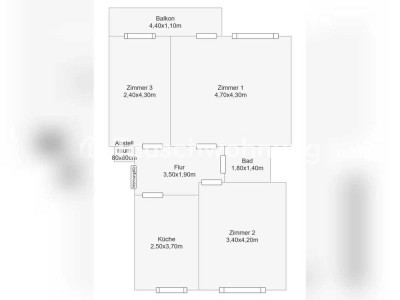 Tauschwohnung: Altbau in Fußnähe zum Hbf, mit Balkon und Keller.