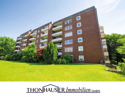 Zentrale 2 bis 3 Zimmer-Eigentumswohnung mit Balkon und Tiefgaragenstellplatz in 22113 Oststeinbek