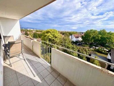 Lichtdurchflutete sanierte 1ZKB-Whg. in Mannheim-Feudenheim mit Balkon.