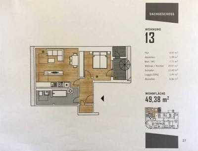 Moderne 2-Raumwohnung im sanierten Altbau ** WE13