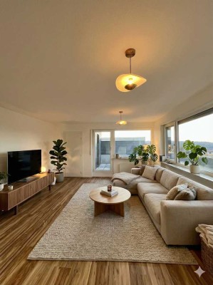 Vollständig modernisierte Penthousewohnung - provisionsfrei!