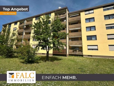 Moderne 3-Zimmer-Erdgeschosswohnung mit Balkon