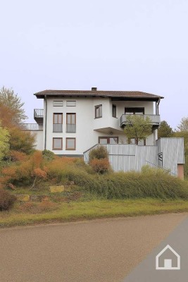 Freistehendes Einfamilienhaus mit Weitblick in ruhiger Lage