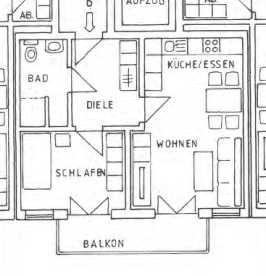 Komfortable 2-Zimmer-Wohnung mit Balkon – Neubau & KfW 40