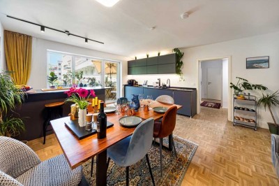 2,5-Zimmer Wohnung frisch saniert, ruhig und vollmöbliert - Schellingstr.